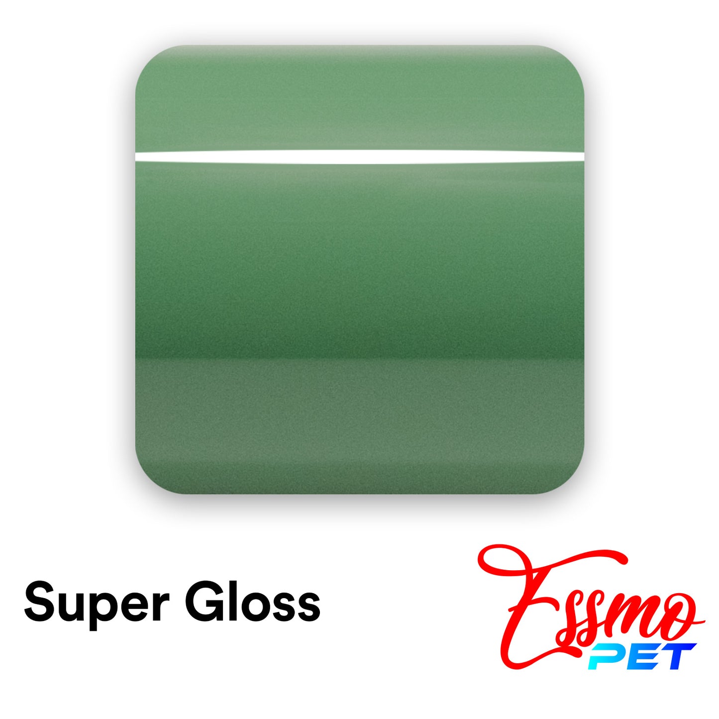 PET Super Gloss Auratium Green Vinyl Wrap