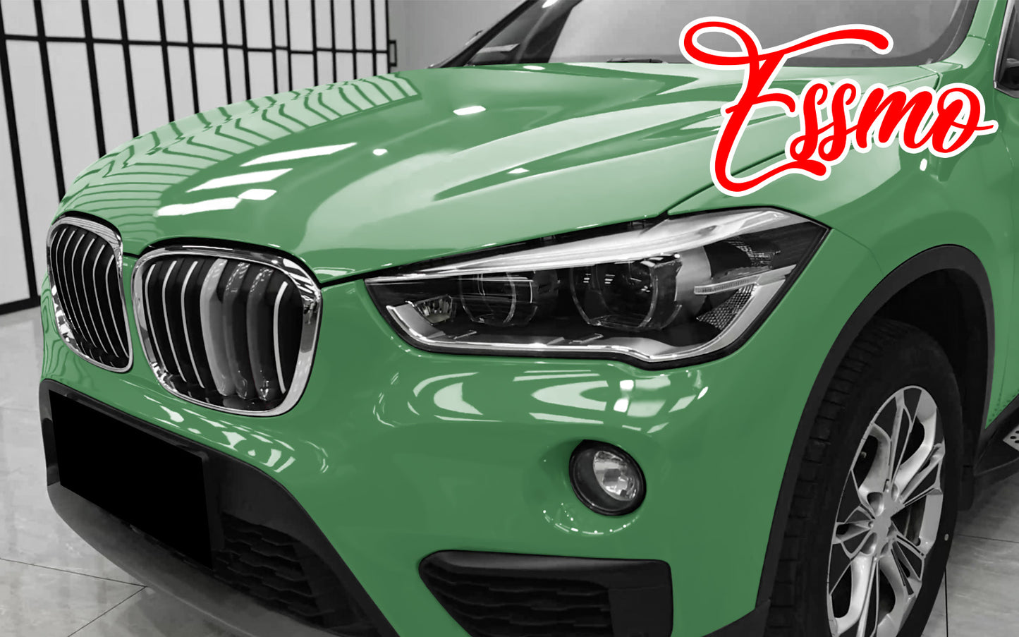 PET Super Gloss Auratium Green Vinyl Wrap