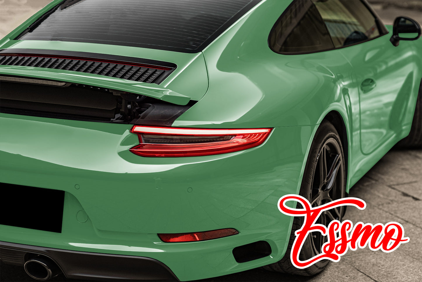 PET Super Gloss Auratium Green Vinyl Wrap