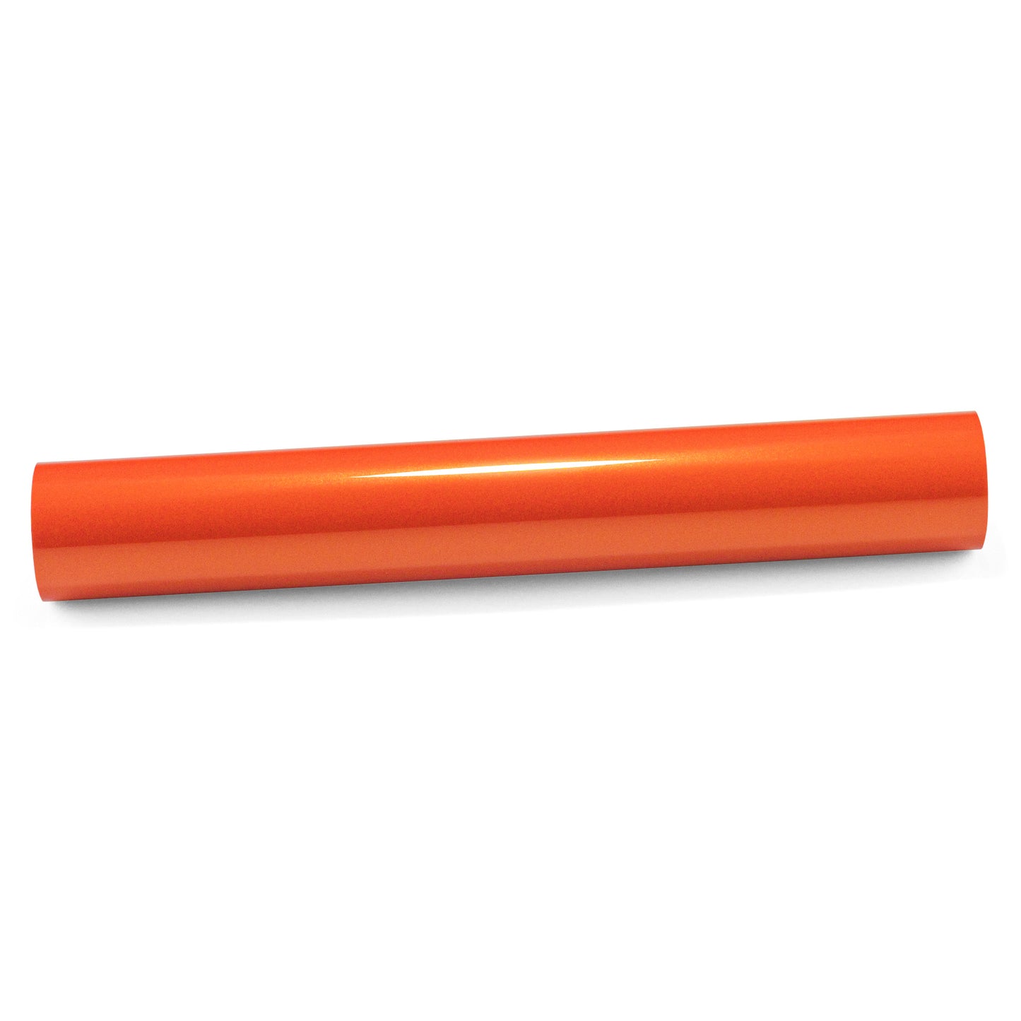 PET Super Gloss Metallic Molten Orange Vinyl Wrap