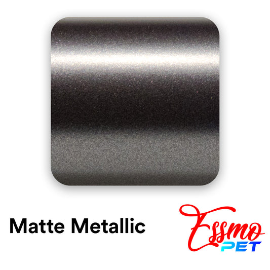 PET Pearl Metallic Selenite Gray Vinyl Wrap