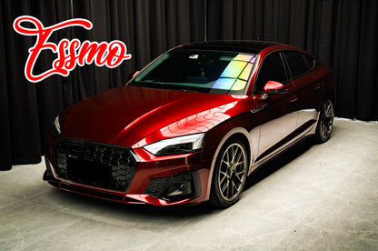 PET Liquid Metallic Dragon Blood Red Vinyl Wrap