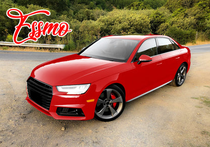 PET Super Gloss Cherry Red Vinyl Wrap