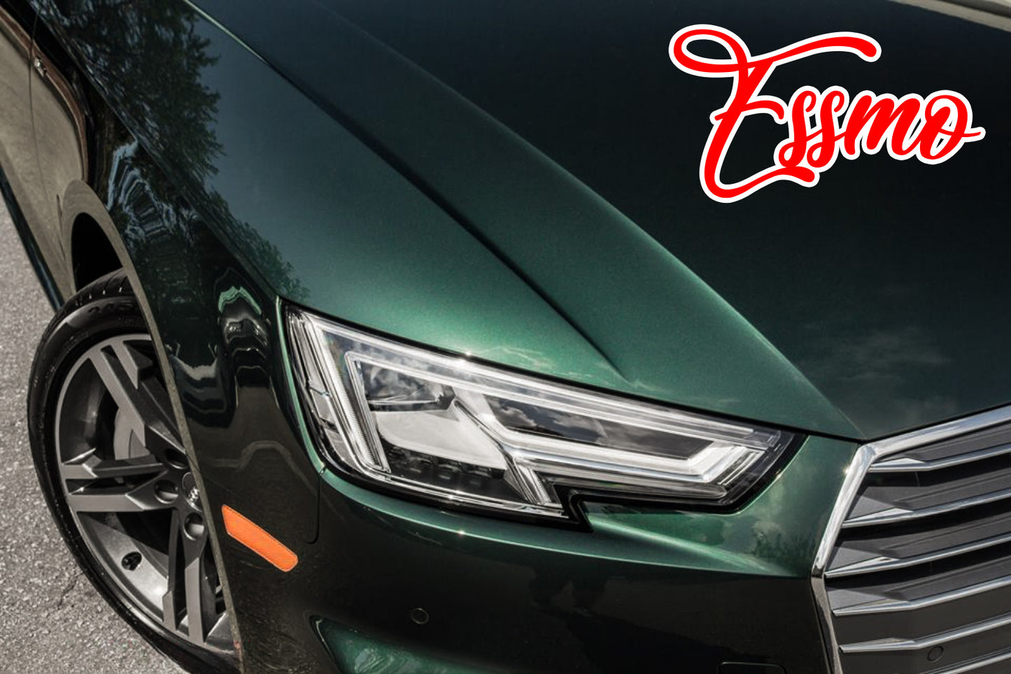 PET Super Gloss Metallic Gotland Green Vinyl Wrap