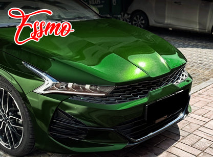 PET Super Gloss Metallic Sonoma Green Vinyl Wrap