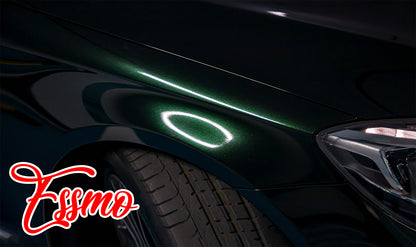 PET Super Gloss Metallic Blackish Green Vinyl Wrap