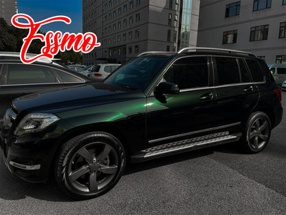 PET Super Gloss Metallic Blackish Green Vinyl Wrap