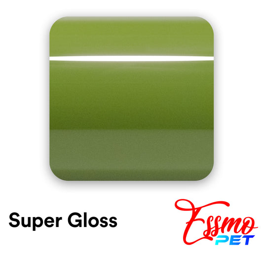 PET Super Gloss Racing Green Vinyl Wrap