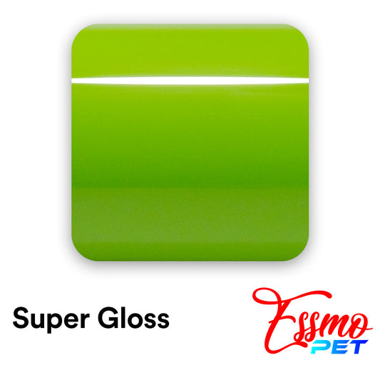 PET Super Gloss Viper Green Vinyl Wrap