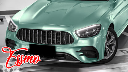 PET Super Gloss Metallic Verde Green Vinyl Wrap