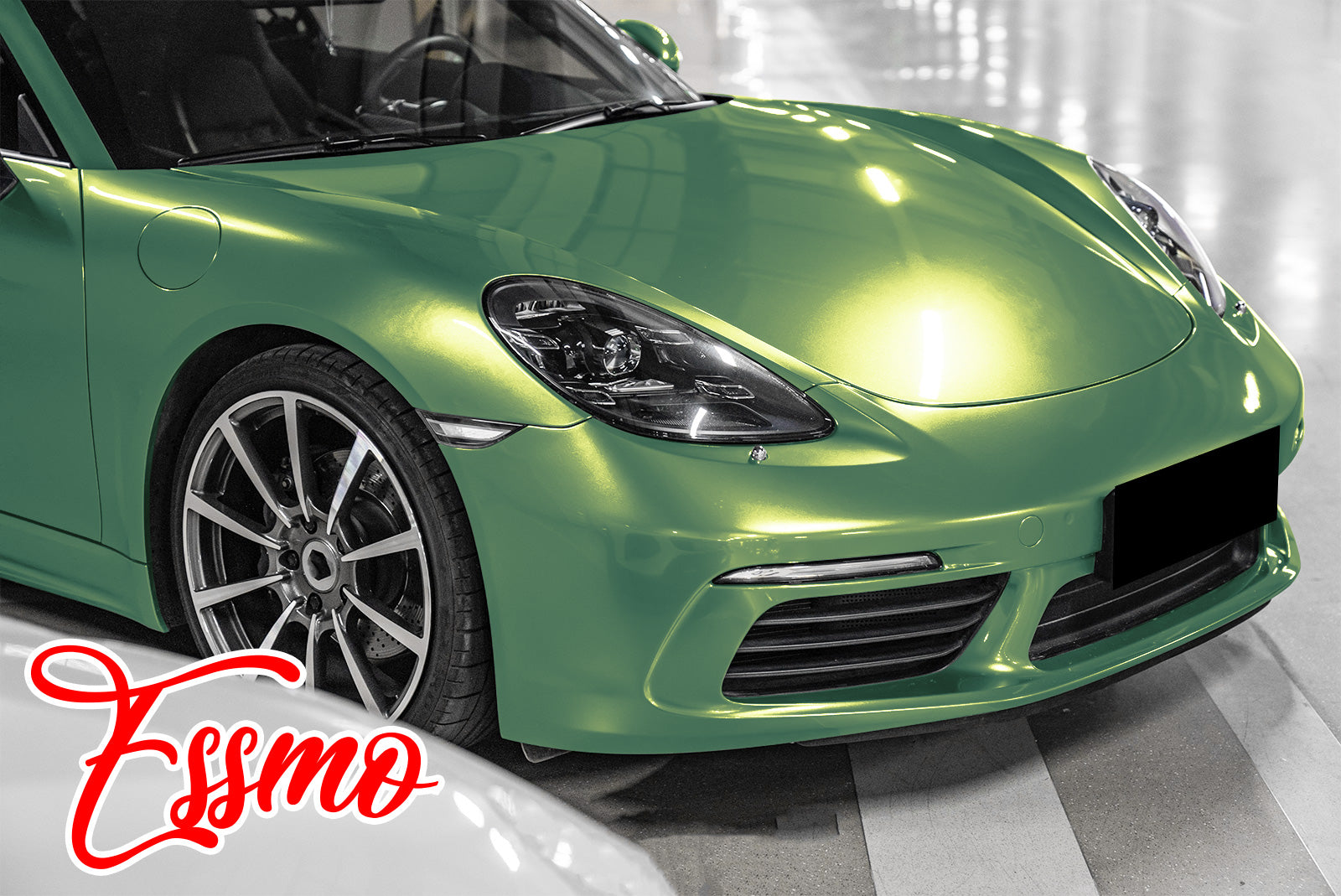 Super Gloss Emerald Green Vinyl Wrap 3013, Gloss Vinyl