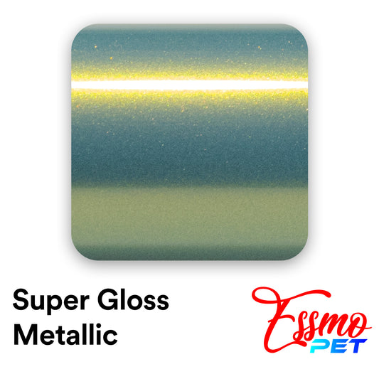 PET Super Gloss Metallic Urban Bamboo Vinyl Wrap