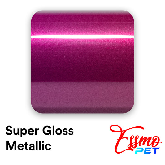 PET Super Gloss Metallic Jam Purple Vinyl Wrap