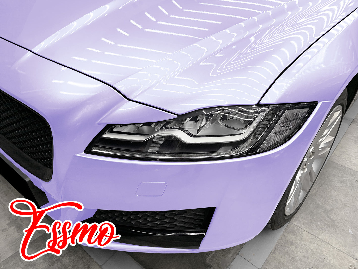 PET Super Gloss Pearlescent Lavender Purple Vinyl Wrap