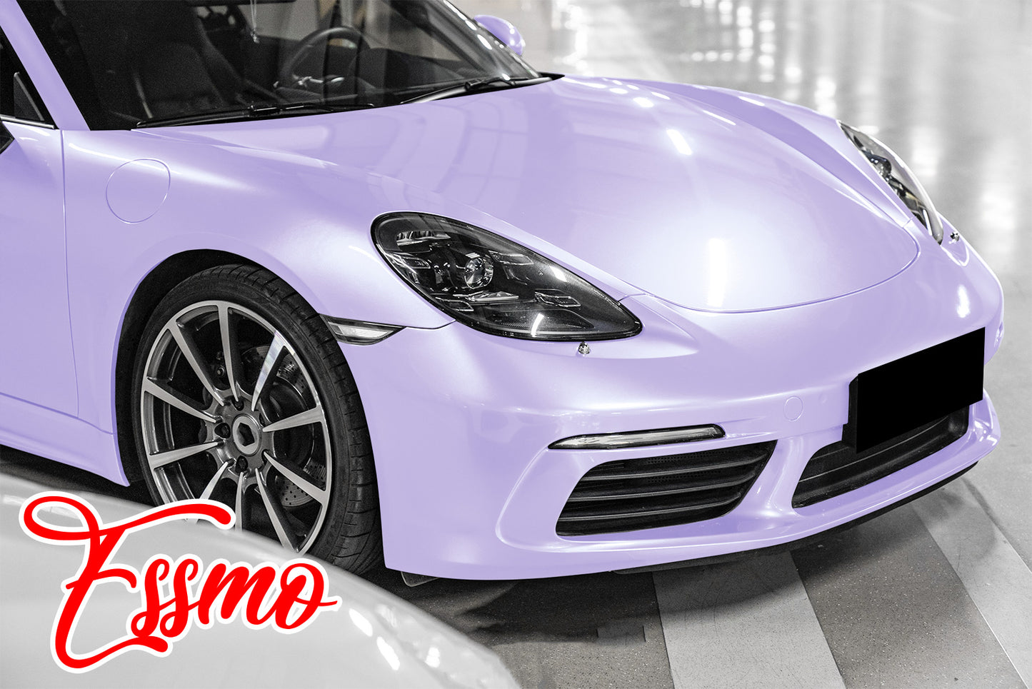 PET Super Gloss Pearlescent Lavender Purple Vinyl Wrap