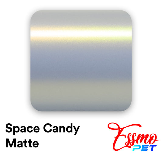 PET Space Candy Matte Platinum Gold Vinyl Wrap