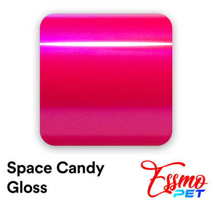 PET Space Candy Gloss Ruby Purple Vinyl Wrap