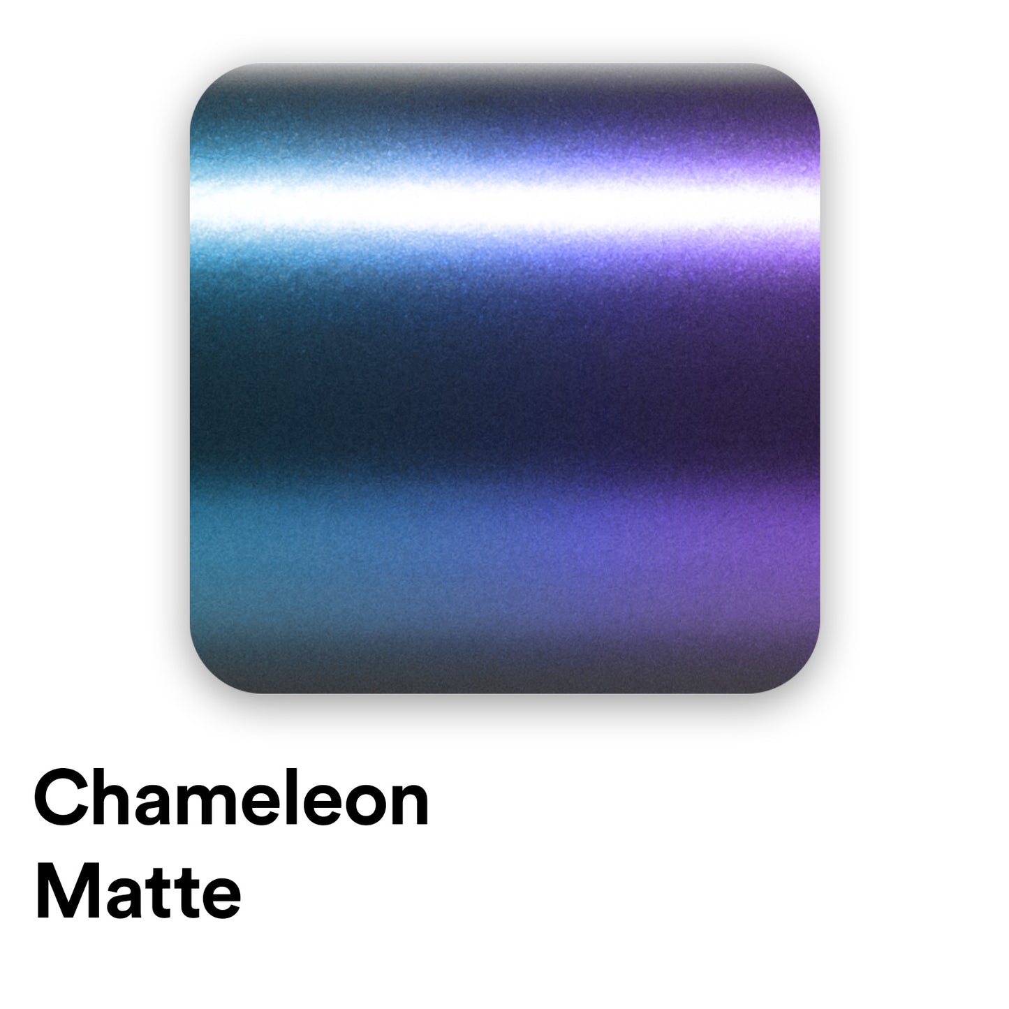 Chameleon Matte Magic Blue Vinyl Wrap