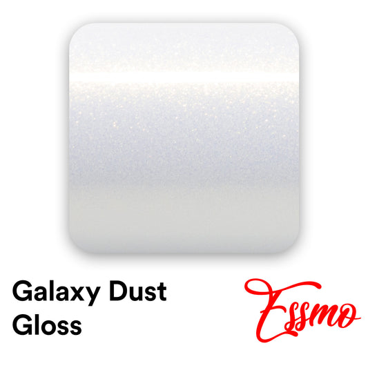 Galaxy Dust Gloss White Gold Vinyl Wrap