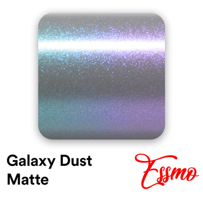 Galaxy Dust Matte Gray Blue Vinyl Wrap