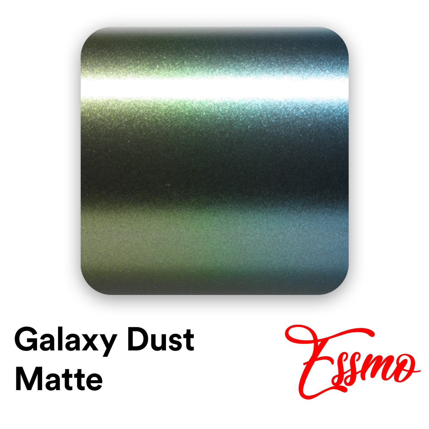 Galaxy Dust Matte Spring Green Vinyl Wrap