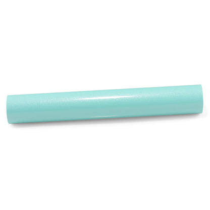 Sparkle Teal Gloss Glitter Vinyl Wrap