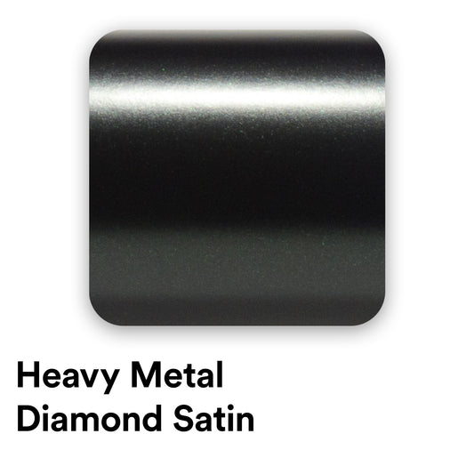 Heavy Metal Diamond Satin Dim Green Vinyl Wrap