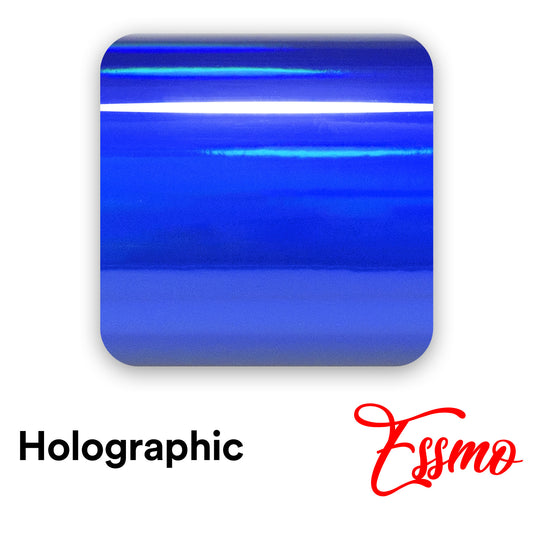 Holographic Blue Vinyl Wrap