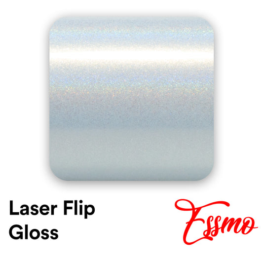 Laser Flip Gloss Sea Breeze Blue Vinyl Wrap