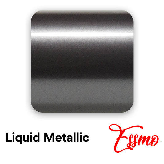 Liquid Metallic Dark Agate Gray Vinyl Wrap