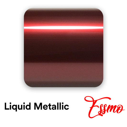 Liquid Metallic Dragon Blood Red Vinyl Wrap