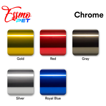 PET Chrome Red Vinyl Wrap