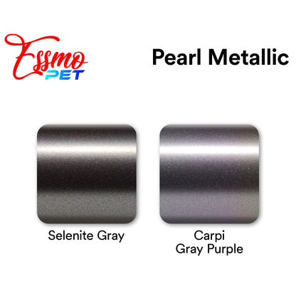 PET Pearl Metallic Carpi Gray Purple Vinyl Wrap
