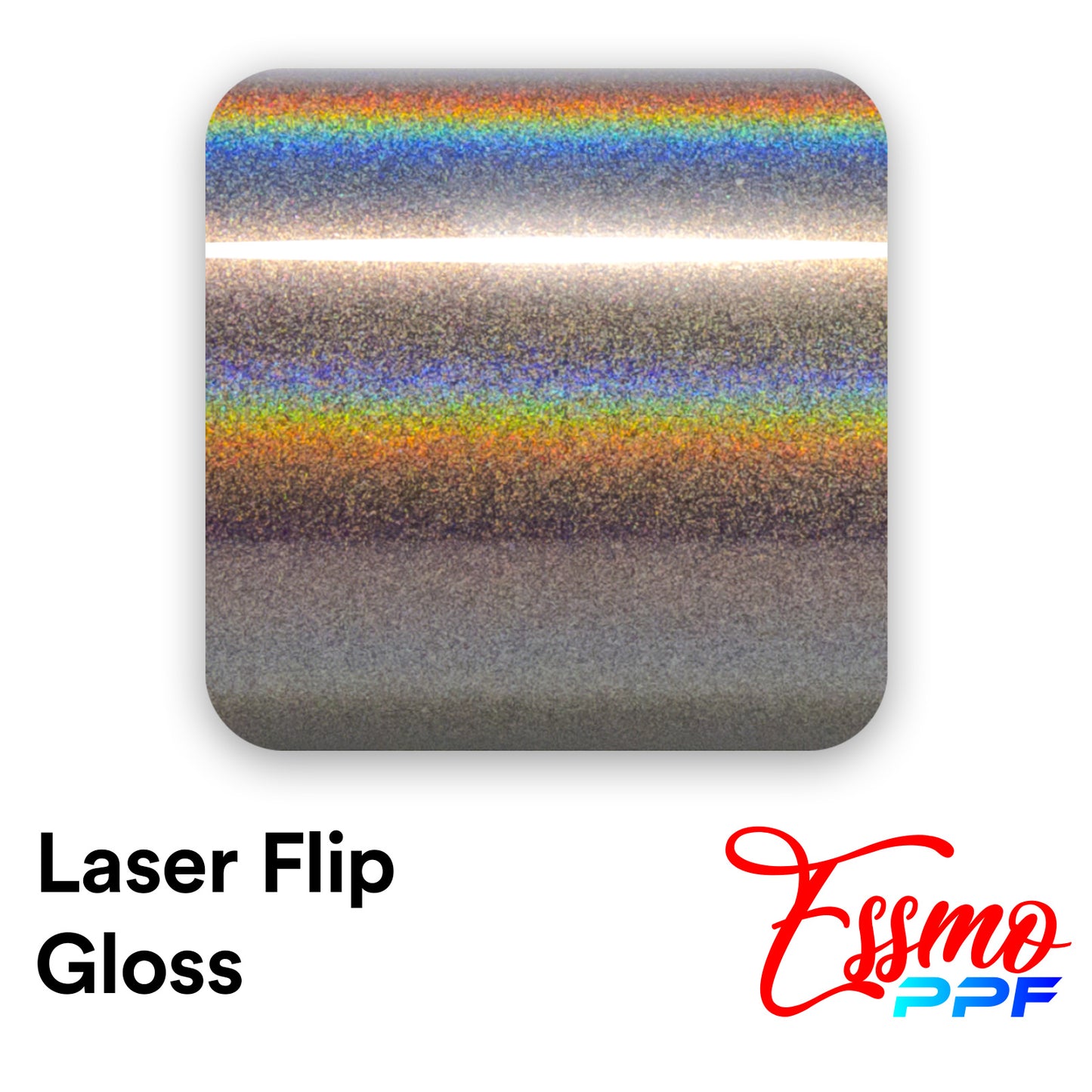 PPF Paint Protection Film TPU Laser Flip Gloss Rainbow Gray Full Roll Special Order