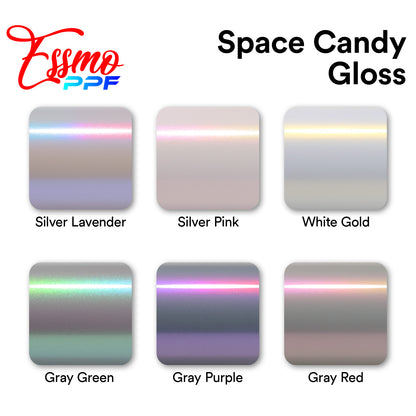 PPF Paint Protection Film TPU Space Candy Gloss Gray Purple Full Roll Special Order