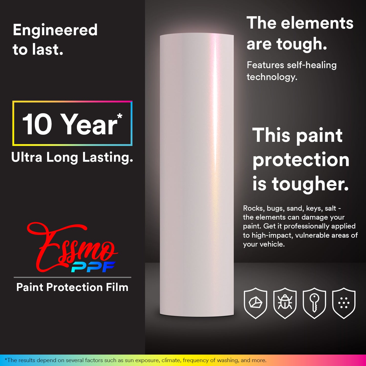 PPF Paint Protection Film TPU Space Candy Gloss Silver Pink Full Roll Special Order