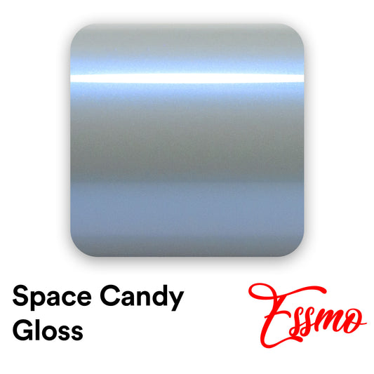 Space Candy Gloss Gray Blue Vinyl Wrap