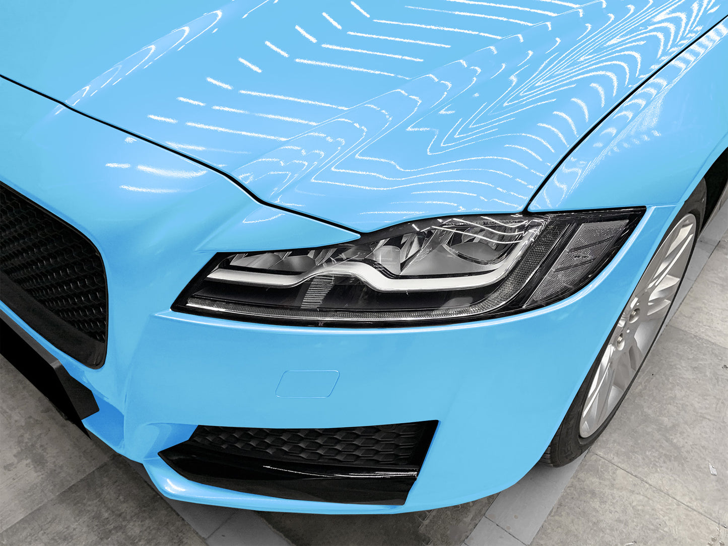 Space Candy Gloss Sky Blue Vinyl Wrap