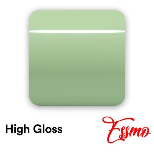 High Gloss Matcha Green Vinyl Wrap