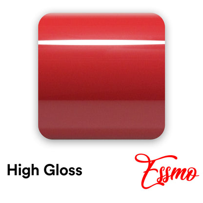 High Gloss Cherry Red Vinyl Wrap