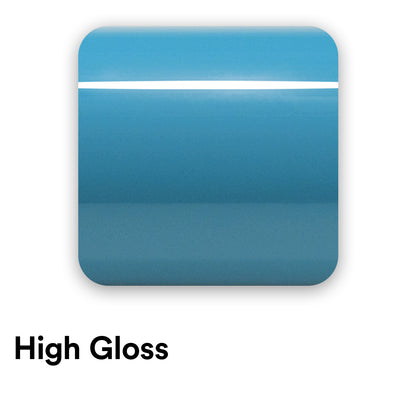 High Gloss Miami Blue Vinyl Wrap