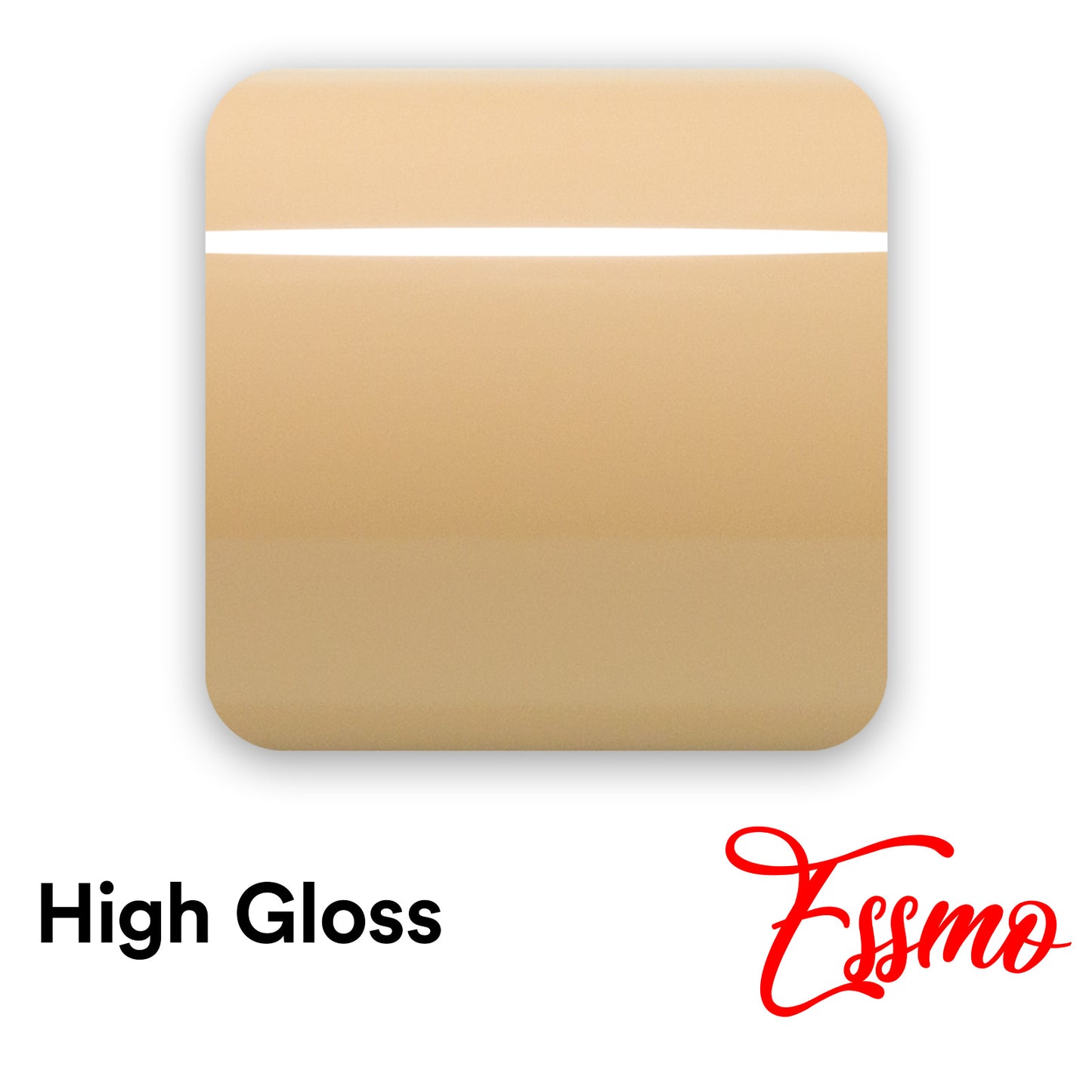 High Gloss Sand Yellow Vinyl Wrap