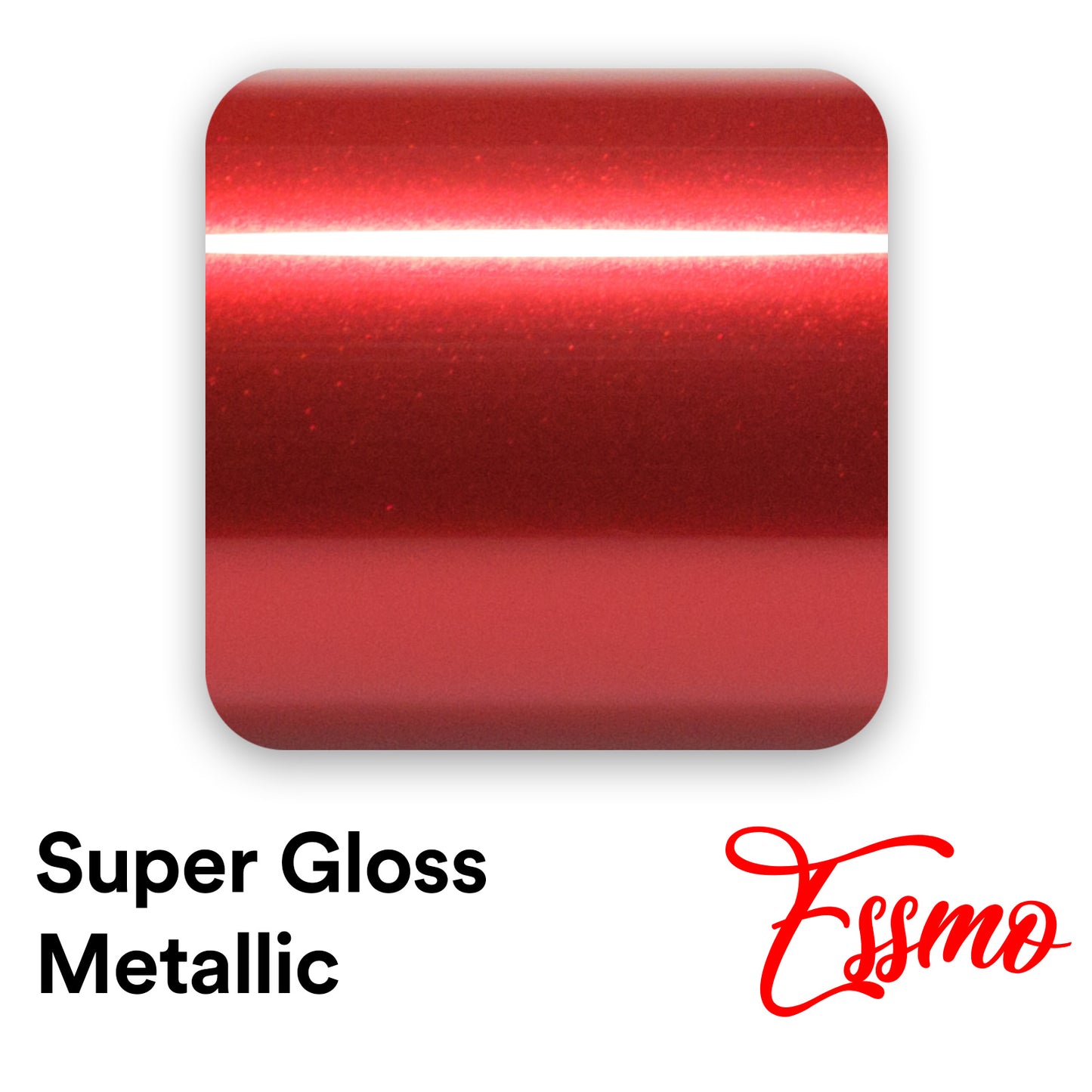 Super Gloss Metallic Soul Red Vinyl Wrap