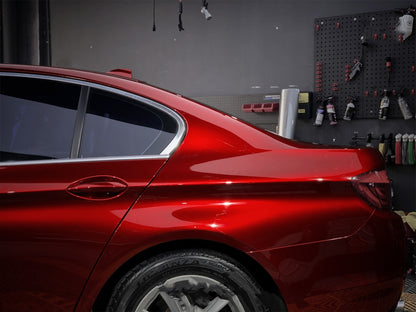 Super Gloss Metallic Cherry Red Vinyl Wrap