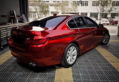 Super Gloss Metallic Cherry Red Vinyl Wrap