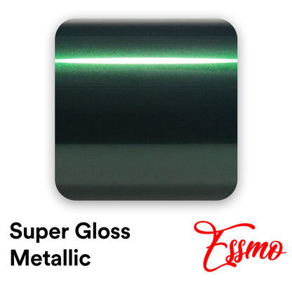 Super Gloss Metallic Agate Green Vinyl Wrap