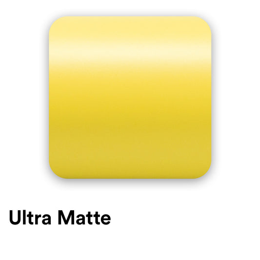 Ultra Matte Lemon Yellow Vinyl Wrap