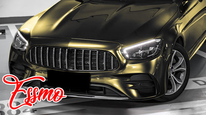 Galaxy Dust Gloss Black Gold Vinyl Wrap