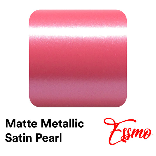 Matte Metallic Satin Pearl Pink Vinyl Wrap