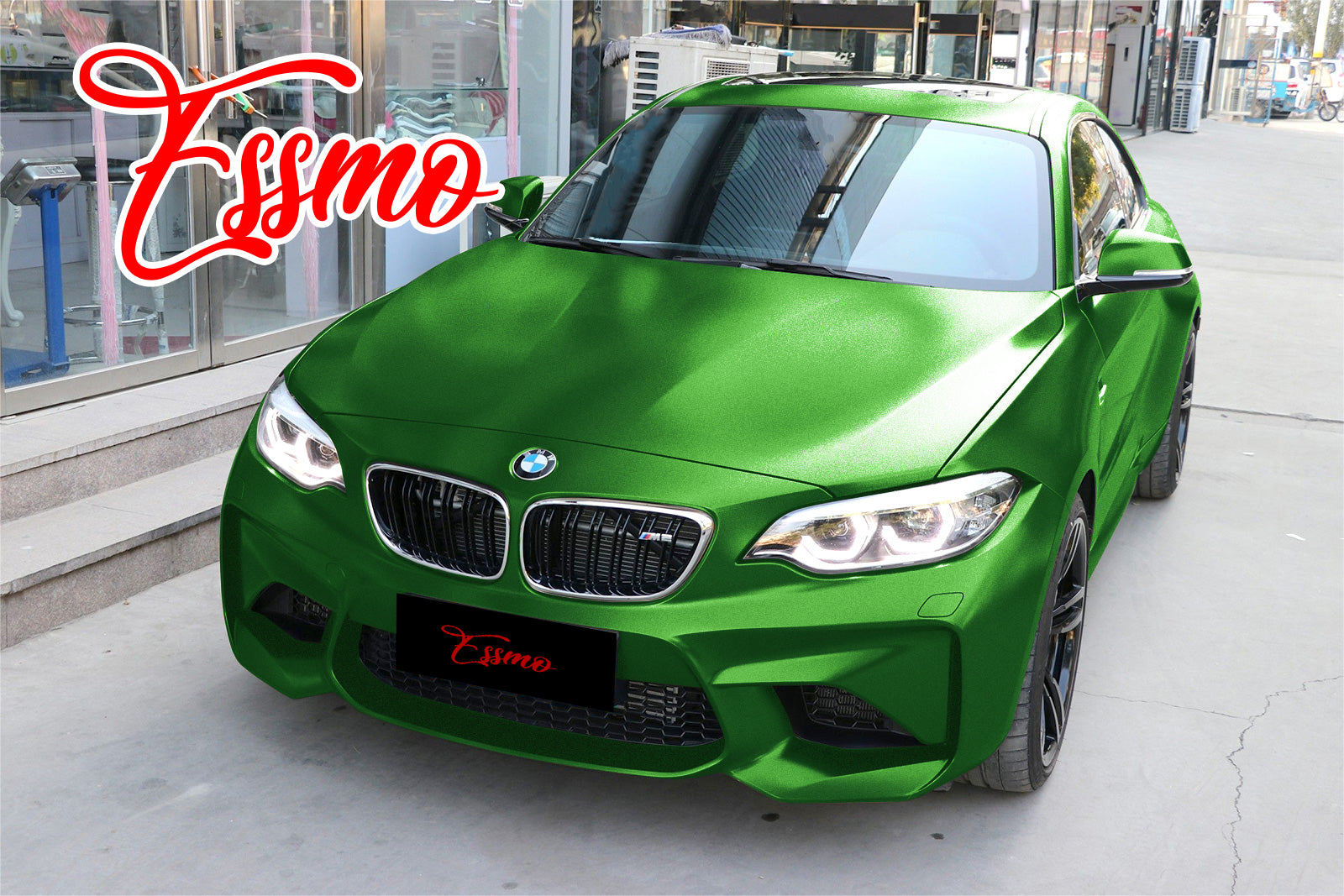 Matte Metallic Satin Pearl Forest Green Vinyl Wrap – Essmovinyl